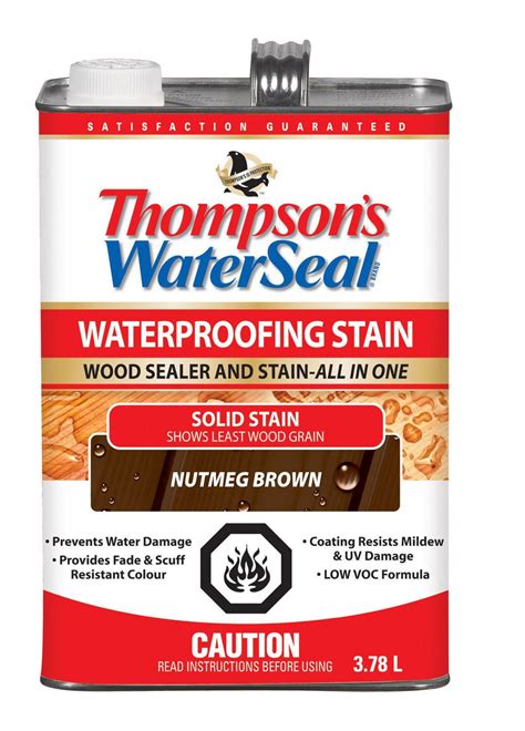 Thompson's WaterSeal All in One Waterproofing Stain and Wood Sealer | Walmart Canada