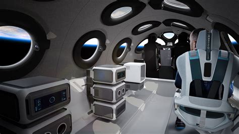 Virgin Galactic shows off passenger spaceship cabin interior