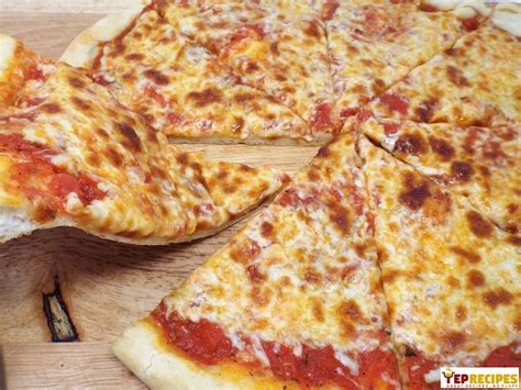 New York Style Cheese Pizza Recipe | YepRecipes