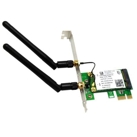 Dual Band 2.4/5Ghz WiFi PCI-E Network Card 450Mbps PC Desktop Wireless ...