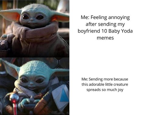 Crying Baby Yoda Meme Template