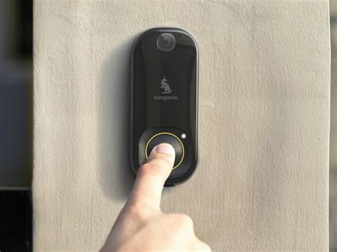 Kangaroo Doorbell Camera + Chime smart front door cam has motion ...