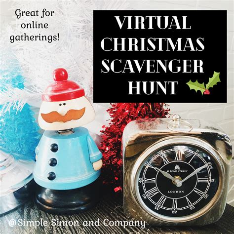 Christmas Scavenger Hunt (Virtual) - Simple Simon and Company