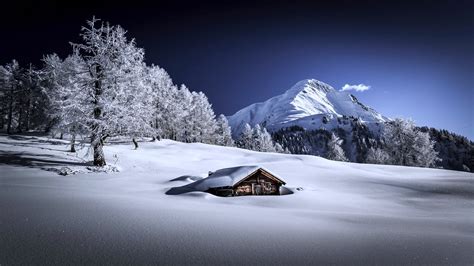 Snowy 4k Ultra HD Wallpaper and Background Image | 3840x2160 | ID:598111