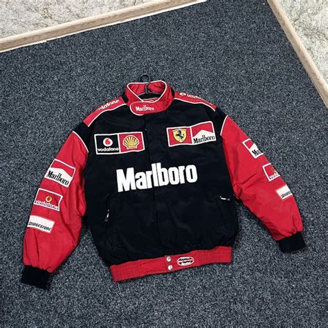 Marlboro Ferrari Marlboro jacket racing vintage | Grailed