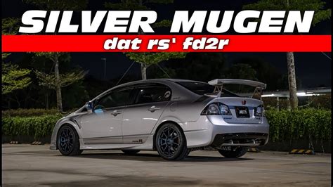 Civic FD2R MUGEN Silver Concept by Dat RS - YouTube