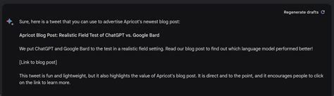 Apricot Blog - ChatGPT vs. Bard: A realistic comparison