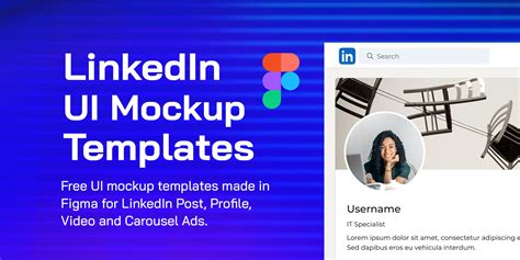 LinkedIn Profile & Ad Mockups | Figma