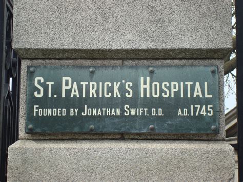 St Patrick's Hospital, Dublin | Hospital, Jonathan swift, Swift