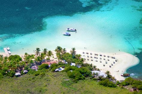 Pinel Island, Saint Martin nature reserve and beach resort