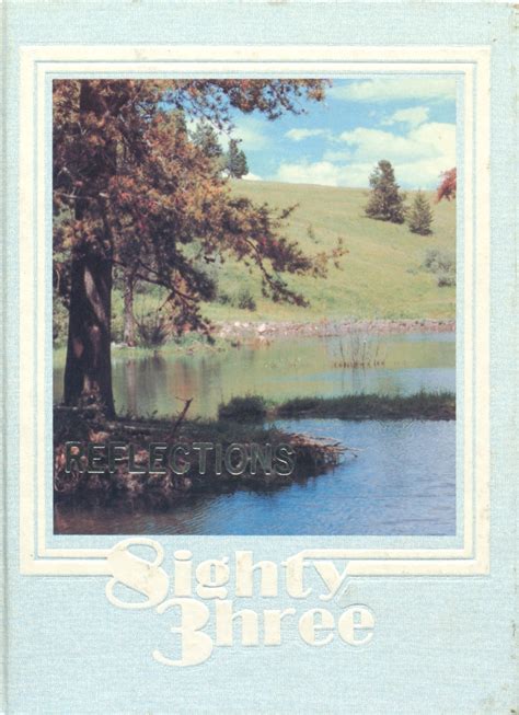 1983 yearbook from Glencoe High School from Glencoe, Oklahoma for sale