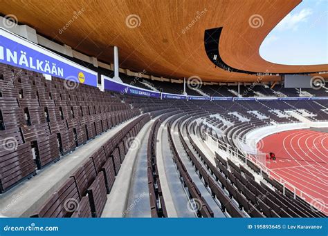 The Helsinki Olympic Stadium after Renovation, Finland Editorial Image ...