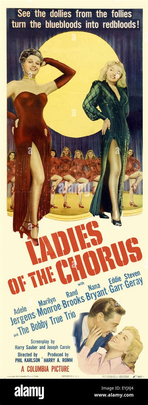 Ladies of the Chorus - Movie Poster Stock Photo - Alamy