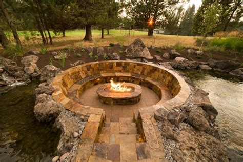 40 Best Sunken Patio Fire Pit Ideas for Your Backyard