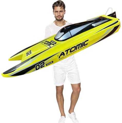 Buy SOWOFA Ready to Run, 27.5" Inches Remote Control Speed Boat S011 ...