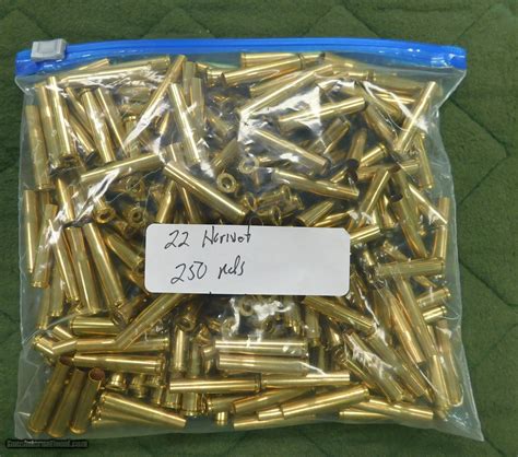 new factory 22 hornet brass