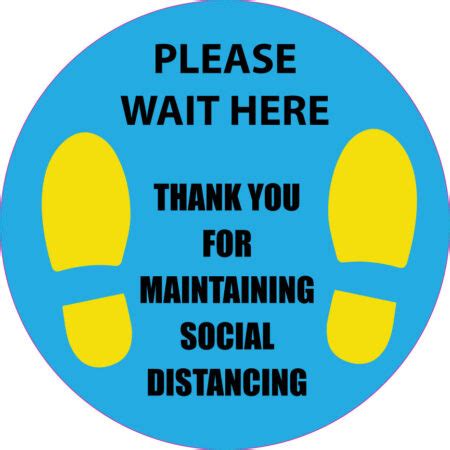 Elevator Floor Decal Please Wait Here – xl-usa