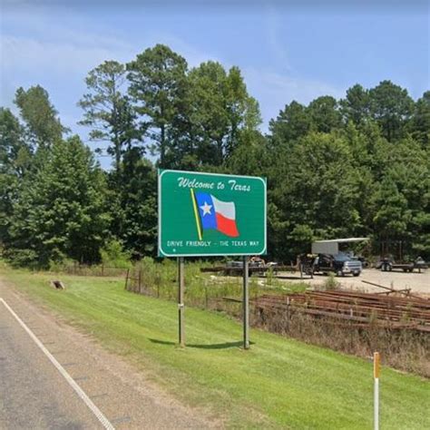 Welcome to Texas sign in Atlanta, TX (#6) - Virtual Globetrotting