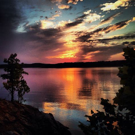 Gorgeous Lake Ouachita sunset! | lake ouachita | Pinterest | Lakes, Hot springs arkansas and Hot ...