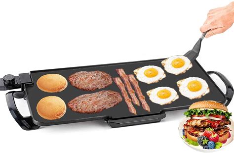 Amazon.com: 22-Inch Extra-Large Nonstick Electric Griddle - Removable ...