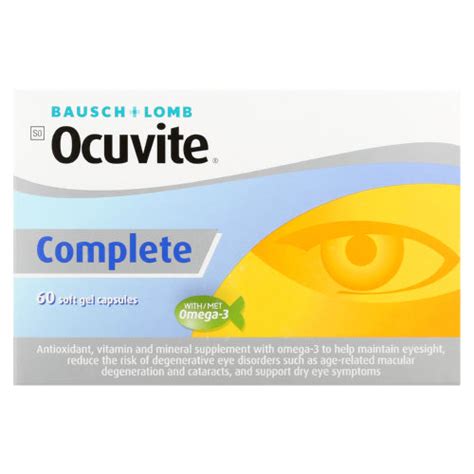 Ocuvite Complete 60 Capsules – Cura Pharm