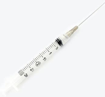 BD 3mL Syringe 22G 0.75 Inch PrecisionGlide Needle BD 309569- Box/100