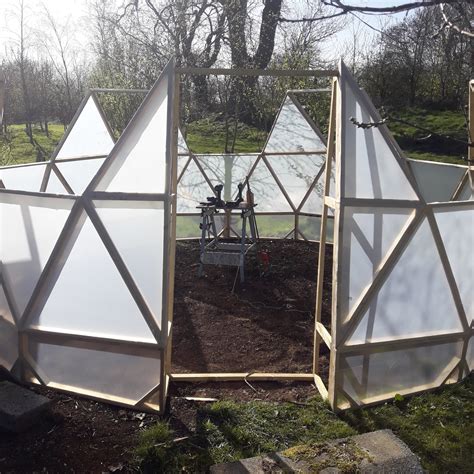 Geodesic Dome Greenhouse - 4.5m Diameter — Snowdon Domes