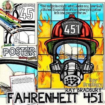 fahrenheit 451 poster project - artDrawingsIdeas