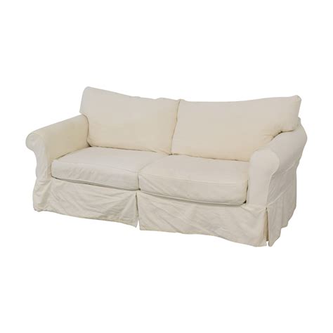 75% OFF - Pottery Barn Pottery Barn Slipcover Sofa / Sofas