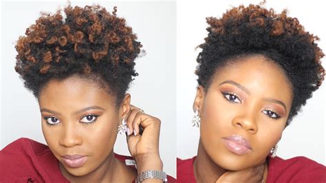 Idée coiffure sur cheveux crépus courts | Flat-twist out - YouTube