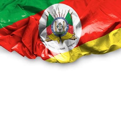 Waving Flag Of Rio Grande Do Sul Brazil Stock Photo - Download Image ...