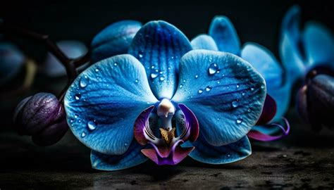 Blue Orchid Stock Photos, Images and Backgrounds for Free Download