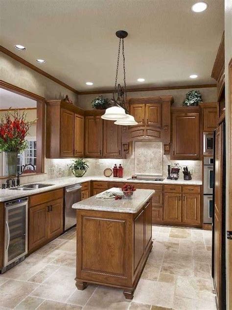 Flooring Ideas To Go With Honey Oak Cabinets - Flooring Ideas