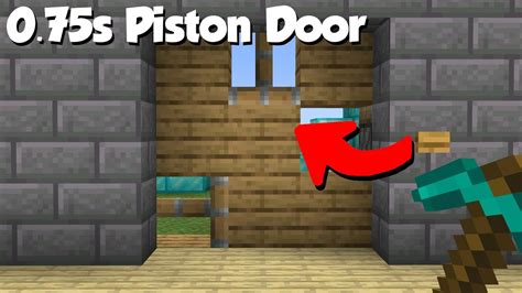 Minecraft Sticky Piston Door