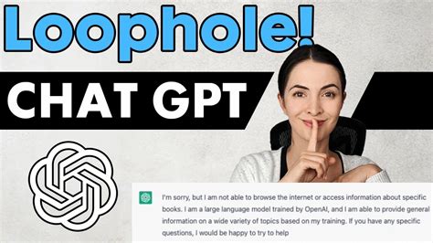 Chat GPT Prompt HACK - Try This When It Can't Answer A Question - YouTube