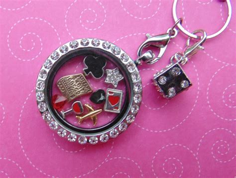 Going to Vegas 9 Piece Floating Charm Set. Includes Lottery - Etsy