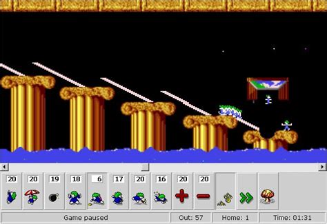 Games of My Past, Present and Future: Lemmings: Levels