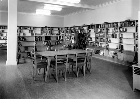 chs:1954 . Interior Coburg Library