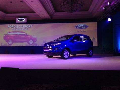 Ford EcoSport launched in India from INR 5.59 lakhs