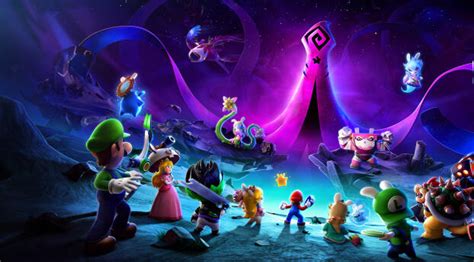 3440x768 Mario + Rabbids Sparks of Hope HD Gaming Poster 3440x768 ...