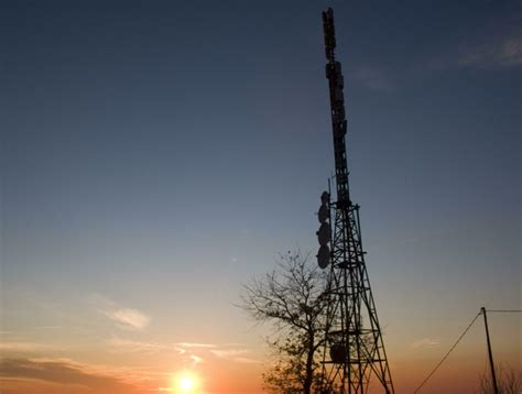 a tower with many different types of antennas 27097827 Stock Photo at ...