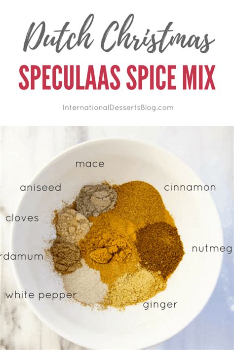 How to Make Homemade Speculaas Spice Mix (and 5 Ways to Use It) - International Desserts Blog