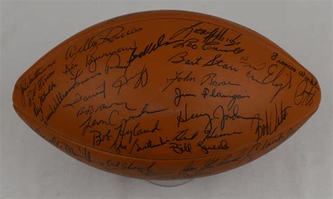 Lot Detail - Green Bay Packers 1967 Super Bowl Championship Team Signed ...