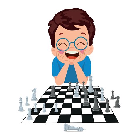 Cartoon Character Playing Chess Game 15277063 Vector Art at Vecteezy