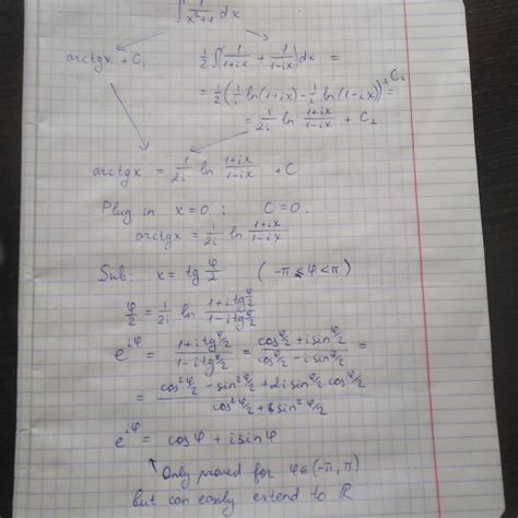 A "proof" of Euler's formula i accidentally discovered back in high school while playing with ...