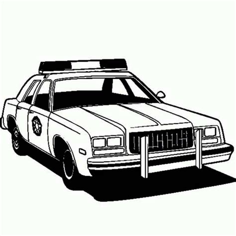 Get This Police Car Coloring Pages Free Printable 56449