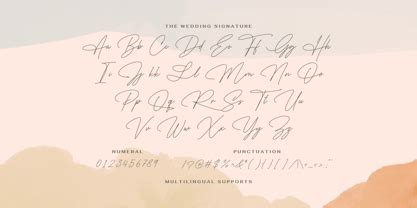 The Wedding Signature Font | Webfont & Desktop | MyFonts