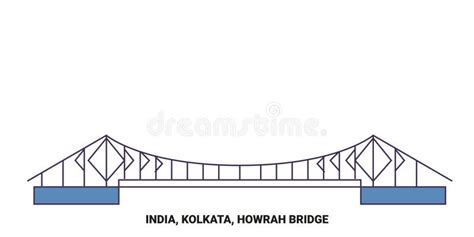 Howrah Bridge Kolkata Stock Illustrations – 23 Howrah Bridge Kolkata ...