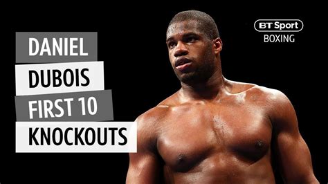 Countdown: Daniel Dubois' first 10 knockouts - YouTube