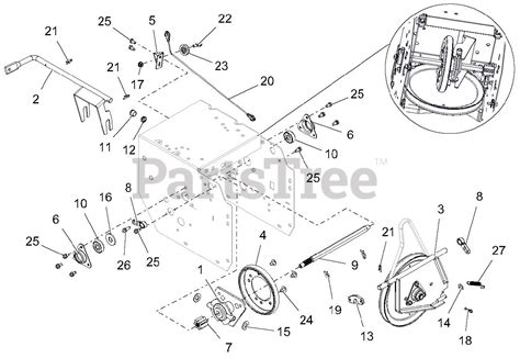 Ariens 920021 - Ariens Compact 24" Snow Blower (SN: 076000 - 086469) Friction Drive Parts Lookup ...